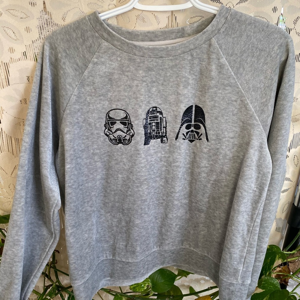Star Wars Silver Sweater